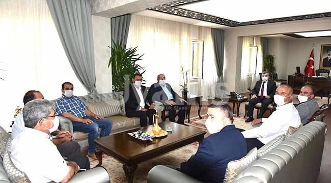 Ziraat Odası'ndan Vali Işık'a Ziyaret