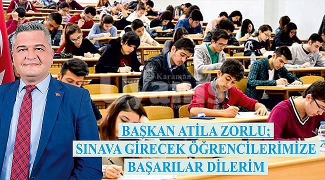 Zorlu'nun YKS mesajı