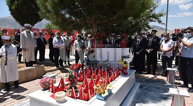 15 Temmuz Şehidi Yalçın Kabri Başında Dualarla Anıldı