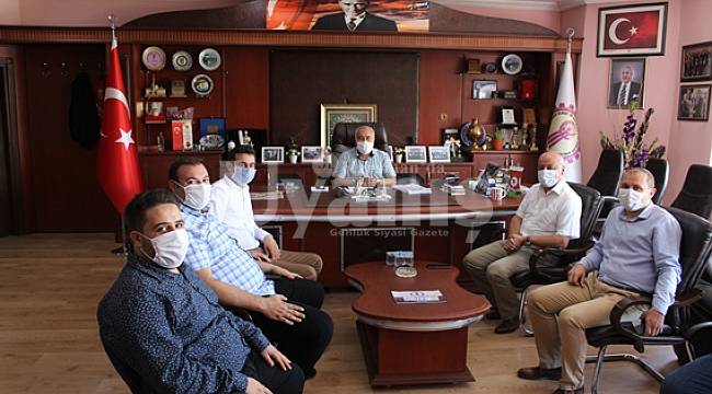 CHP Yönetiminden Esnaf Odaları Birliğine Ziyaret