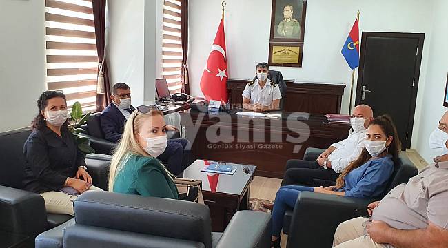 İyi Parti Teşkilatından İl Jandarma Komutanlığına ziyaret