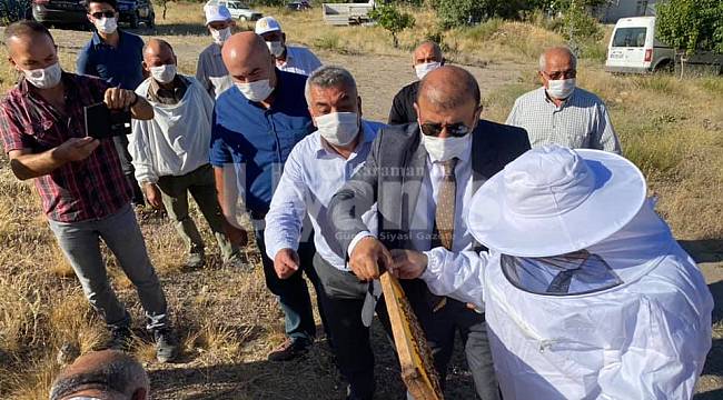 Karaman'da bal hasadı başladı