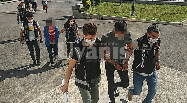 Karaman'da uyuşturucu operasyonu: 2 kişi tutuklandı