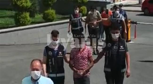 Karaman'da uyuşturucu operasyonu: 4 gözaltı