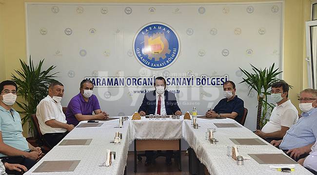 Karaman OSB'de istişare toplantısı