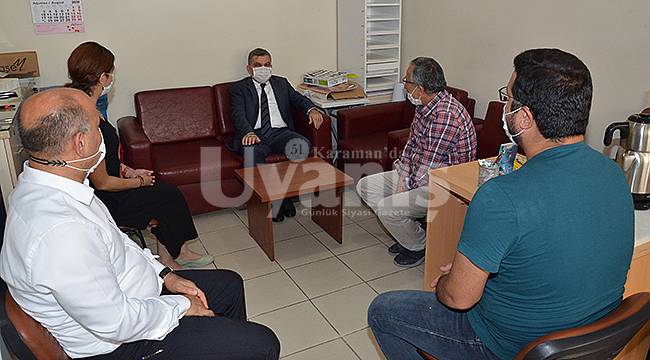 Karaman Valisi Işık'tan gazetemize ziyaret