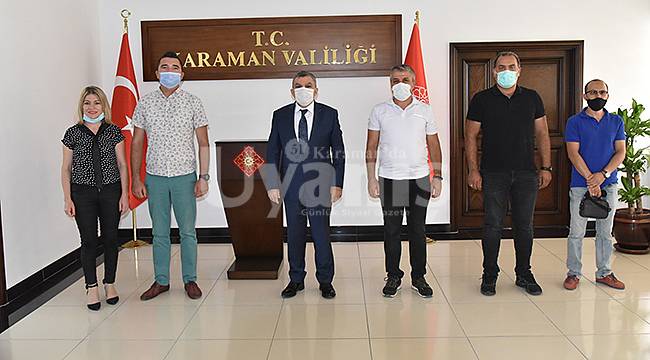 KARDOF Vali Işık'ı ziyaret etti