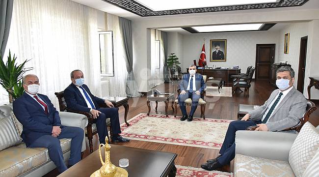 Konya İl Emniyet Müdürü Aydın'dan Nezaket Ziyareti