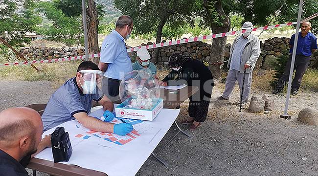 Madenşehri Köyü 2. etap kura çekimi yapıldı