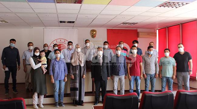 Sözleşmeli Personeller Göreve Başladı
