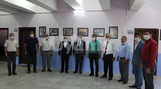 Vali Işık'dan Esnaf Odaları Birliğine Ziyaret