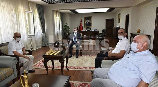 Vali Mehmet Alpaslan Işık'a ziyaretler