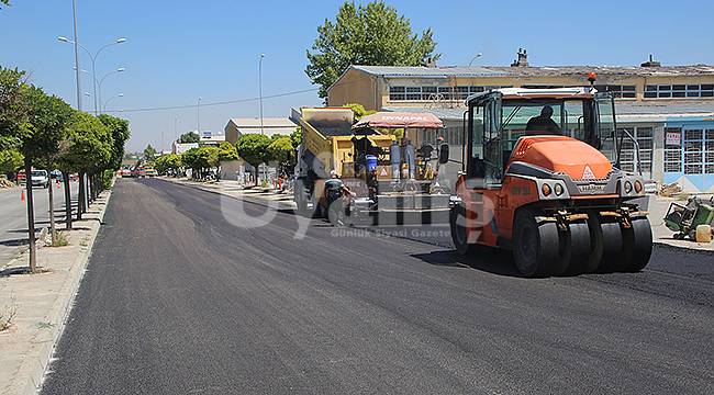 Yeni Sanayi Sitesinde Asfalt Çalışmaları Başladı
