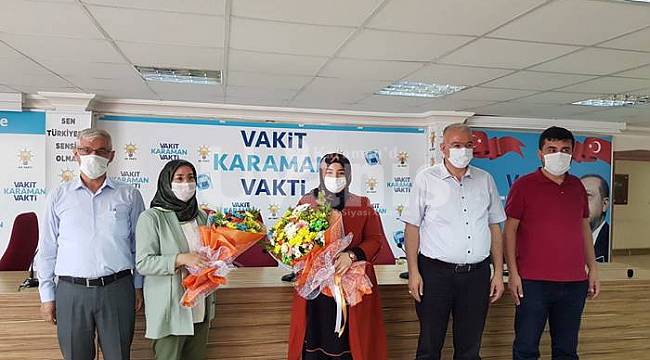 AK Parti Karaman İl Kadın Kollarında bayrak değişimi