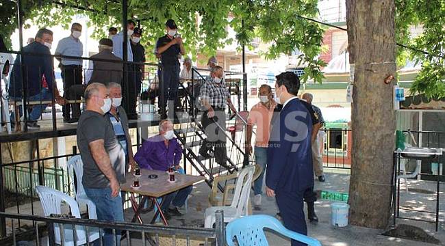 Başyayla'da koronavirüs denetimleri yapıldı
