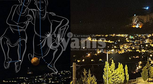 Ermenek meteor yağmurlarını izlemek isteyen gökyüzü meraklılarının ilgi odağı oldu
