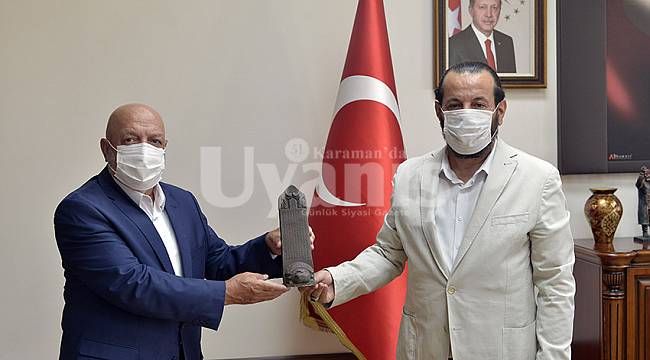 Hak-İş Genel Başkanı Arslan'dan Rektör Akgül'e ziyaret