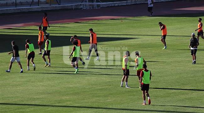 Karaman Belediyespor yeni sezon hazırlıklarını sürdürüyor