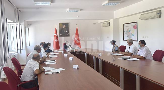Karaman'da Halk günü toplantısı yapıldı