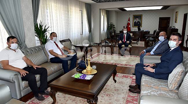 KUTEM Ekibinden Vali Işık’a ziyaret