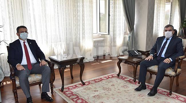 Ünver’den, Vali Işık’a hayırlı olsun ziyareti