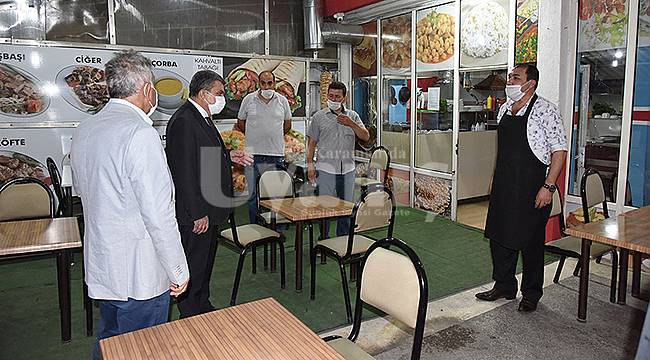 Vali Işık İşyerlerinde Covid-19'a Karşı Alınan Tedbirleri İnceledi