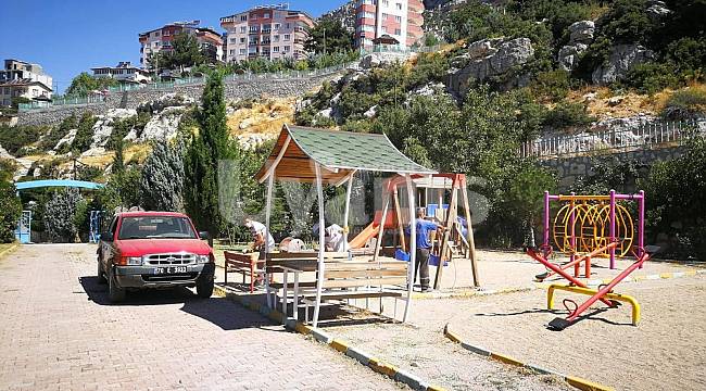 Ermenek'te okullar yeni döneme hazırlanıyor