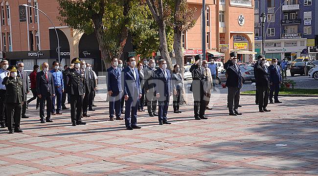 Karaman'da 19 Eylül Gaziler Günü Törenle kutlandı
