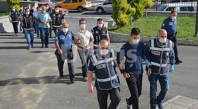 Karaman'da FETÖ'den 6 kişi daha adliyeye sevk edildi