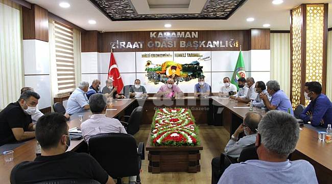 Karaman'da pancar üreticilerinin sorunları masaya yatırıldı