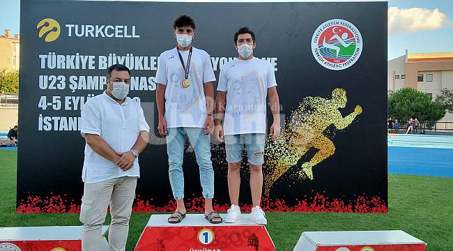 Karamanlı Genç Atlet Şalkacı, Türkiye Şampiyonu oldu