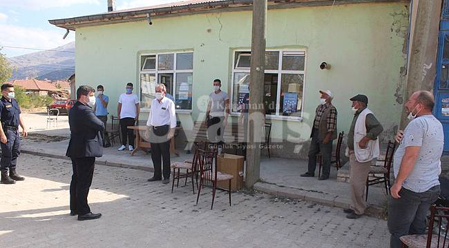 Kazımkarabekir Kaymakamı Çıkrık, Köylünün Sorunlarını Dinledi