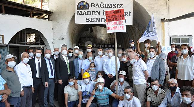 Milletvekilleri Madencilerin Sorunlarını Dinledi