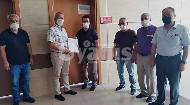 Tunç mazbatasını aldı