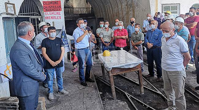 Ünver: “Maden emekçisi sahipsiz bırakıldı”