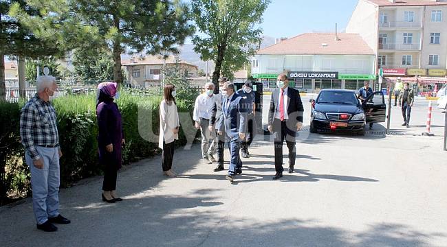 Vali Işık Kâzımkarabekir ilçesinde ziyaretlerde bulundu