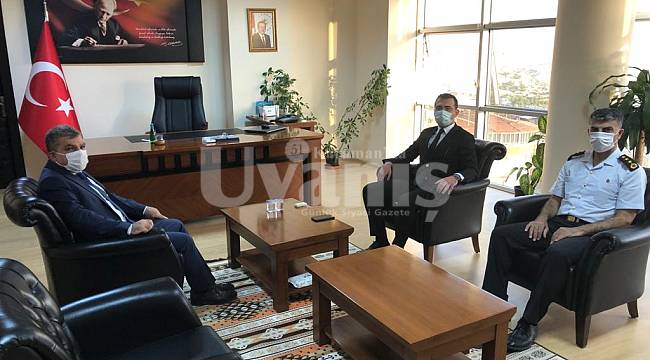 Vali Işık'tan Kaymakam Hökelekli'ye ziyaret