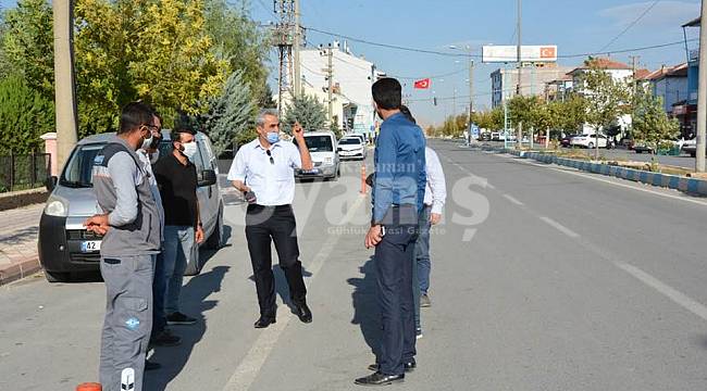 Ayrancı'da elektrik telleri yer altına alınıyor