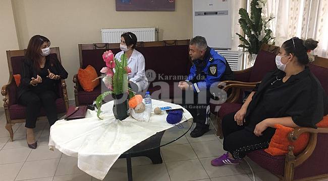 Çocuklar Geleceğimiz Projesine Polis Eşlerinden Bez Bebek Desteği