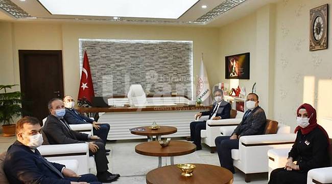 İl Müdürü Çalışkan'a MEVKA Genel Sekreteri İhsan Bostancı'dan ziyaret