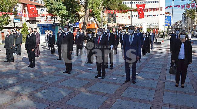 Karaman'da 29 Ekim Cumhuriyet Bayramı kutlandı