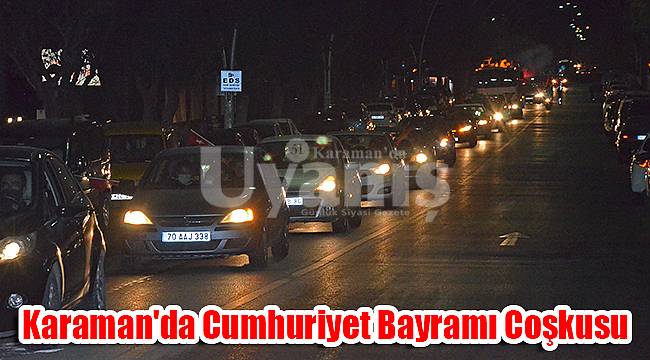 Karaman'da Cumhuriyet Bayramı Coşkusu