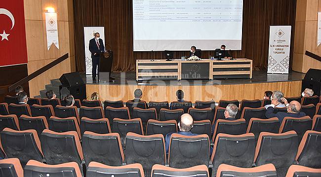 Karaman'da toplam 228 adet proje üzerinde çalışılıyor