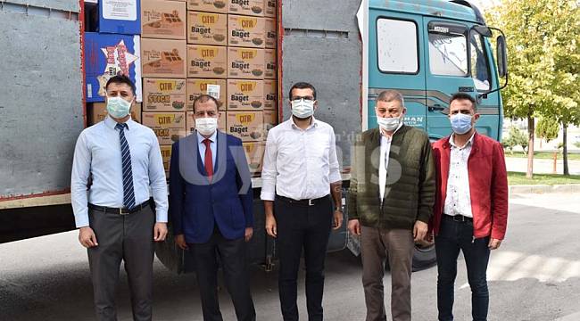 Karaman OSB Müdürlüğünden sağlık çalışanlarına destek