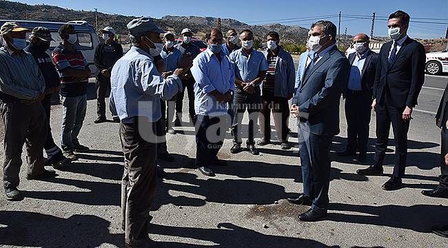 Karaman Valisi Işık Köylülerin Sorunlarını Dinledi