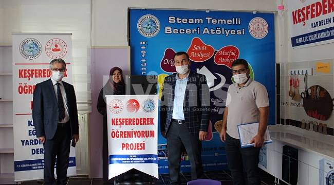 Keşfederek Öğreniyorum projesi hibe desteği aldı