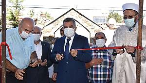 Madenşehri köyü camisi yeniden ibadete açıldı