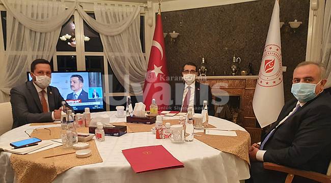 Milletvekilleri, maden işçilerinin sorunlarını Bakan Dönmez'e anlattı