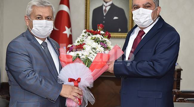 Muhtarlardan Vali Mehmet Alpaslan Işık'a ziyaret
