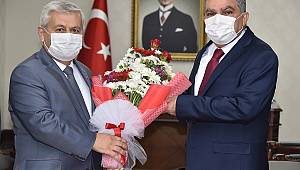 Muhtarlardan Vali Mehmet Alpaslan Işık'a ziyaret